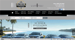 Desktop Screenshot of parkslincoln.com